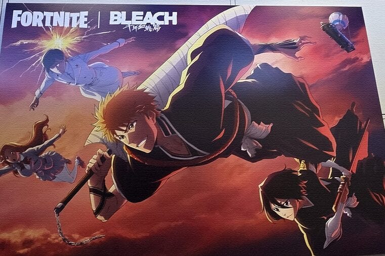 Bleach X Fortnite Skins Filtradas Personajes Ichigo Kurosaki Rukia Kuchiki Orihime Inoue Uryū Ishida Nintendo Switch 2 PS5 PS4 Xbox PC Epic Games