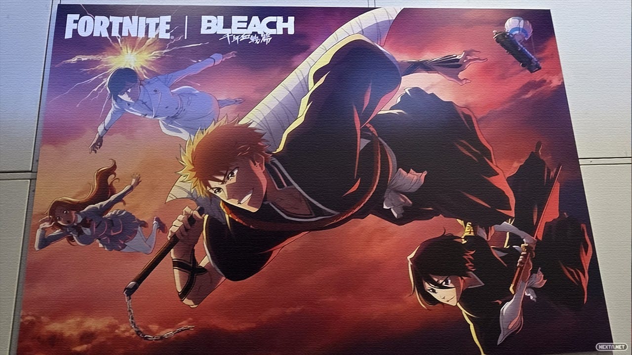 Bleach X Fortnite Skins Filtradas Personajes Ichigo Kurosaki Rukia Kuchiki Orihime Inoue Uryū Ishida Nintendo Switch 2 PS5 PS4 Xbox PC Epic Games