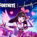 Kizuna AI Fortnite Colaboración KizunaAI Filtraciones Skins Emote Crossover Nintendo Switch 2 PS5 PS4 PC Xbox iOS Android