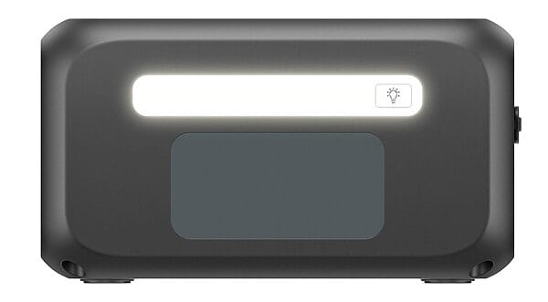 Review análisis Generador eléctrico solar Bluetti Elite 10 Mini luz led