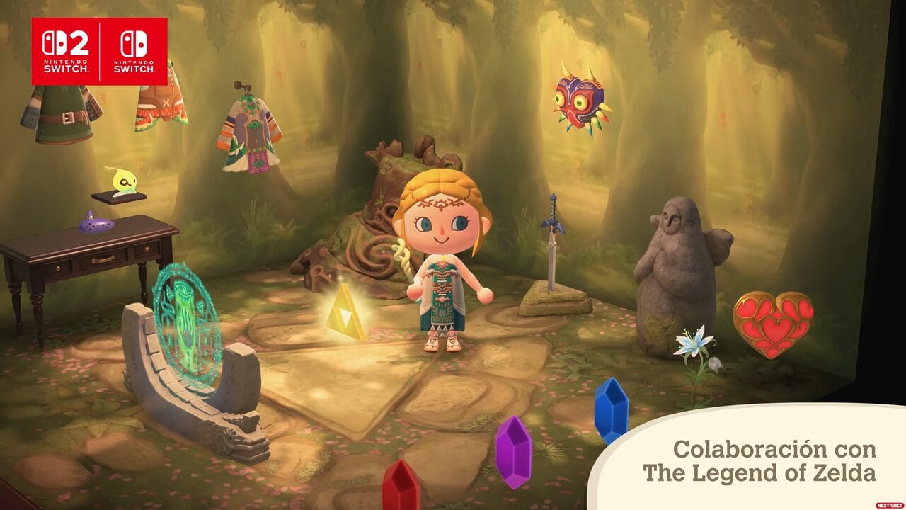 Cómo desbloquear los nuevos muebles de Zelda y Splatoon en Animal Crossing: New Horizons 3.0