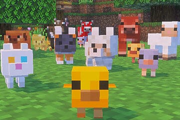 Minecraft animales bebes