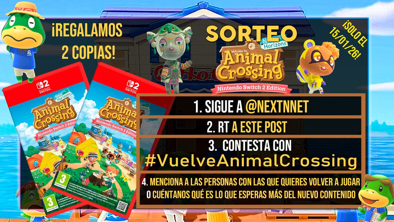Sorteo Animal Crossing New Horizons