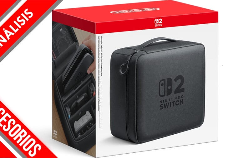 Análisis funda oficial Nintendo Switch 2 Todo en Uno
