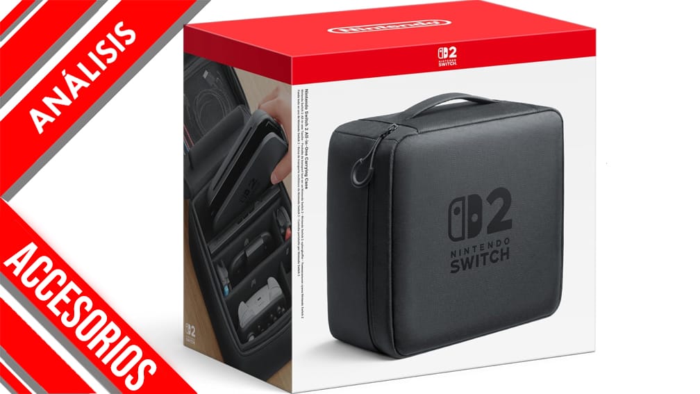 Análisis funda oficial Nintendo Switch 2 Todo en Uno
