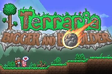 Terraria 1.4.5 Bigger and Boulder actualización Palworld Dead Cells