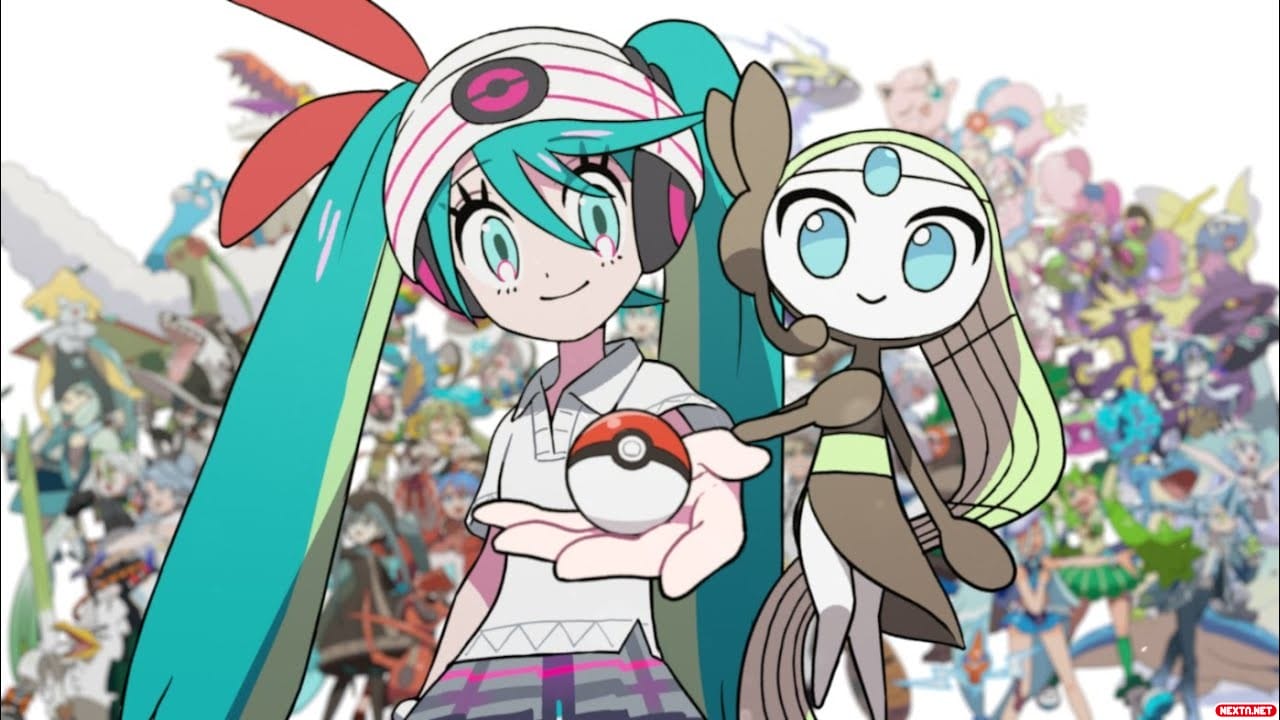 Project Voltage Hatsune Miku Pokémon This is Song of Departure Karasuyasabou