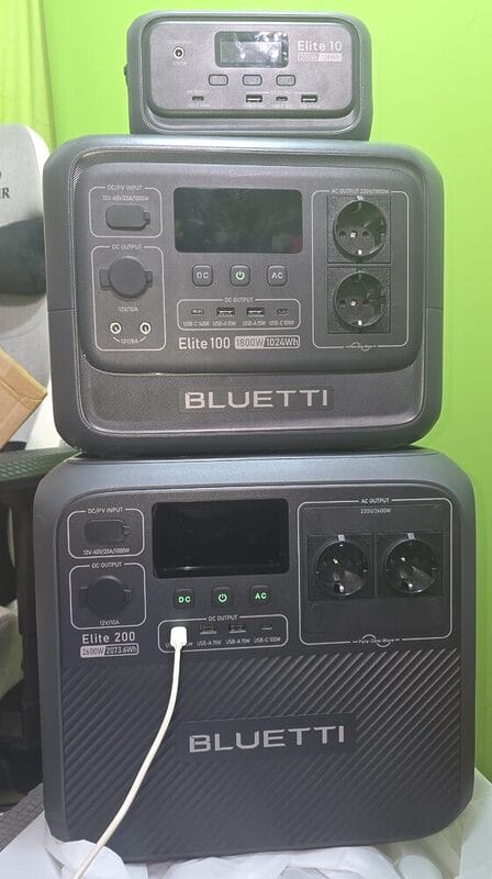 Bluetti Elite 200 100 10 mini