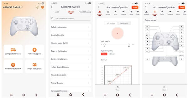 Análisis mando Pro Nintendo Switch2 Mobapad Chitu 2 Pro2-HD app