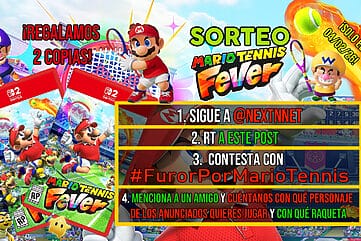 Sorteo Mario Tennis Fever
