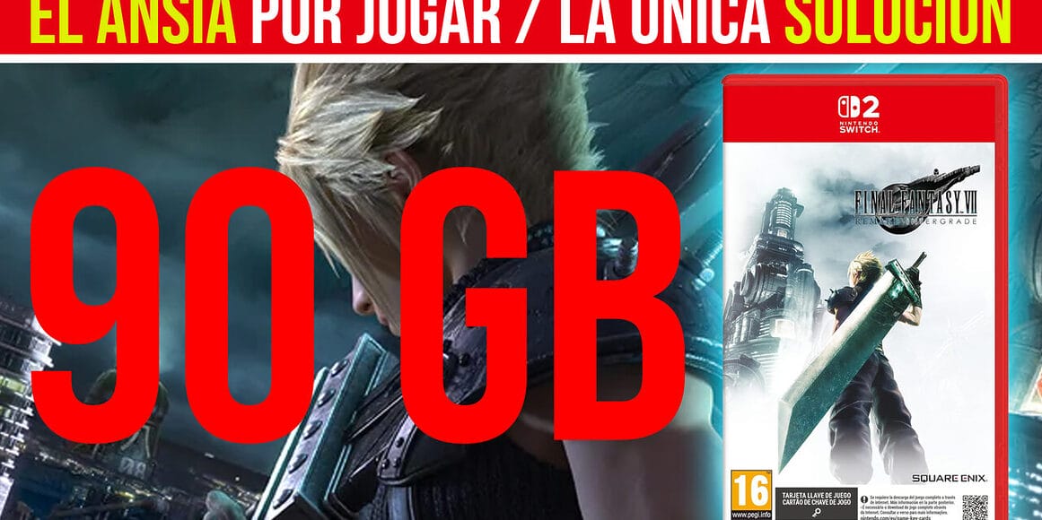 Final Fantasy VII Remake Intergrade Nintendo Switch 2