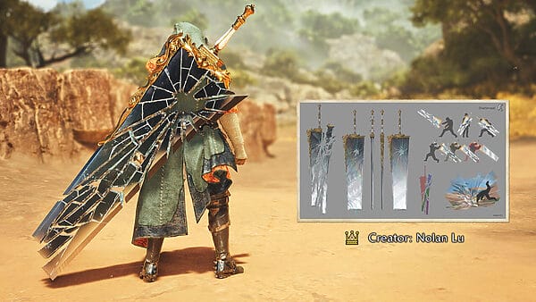 Monster Hunter Wilds Gran Espada Nolan Lu