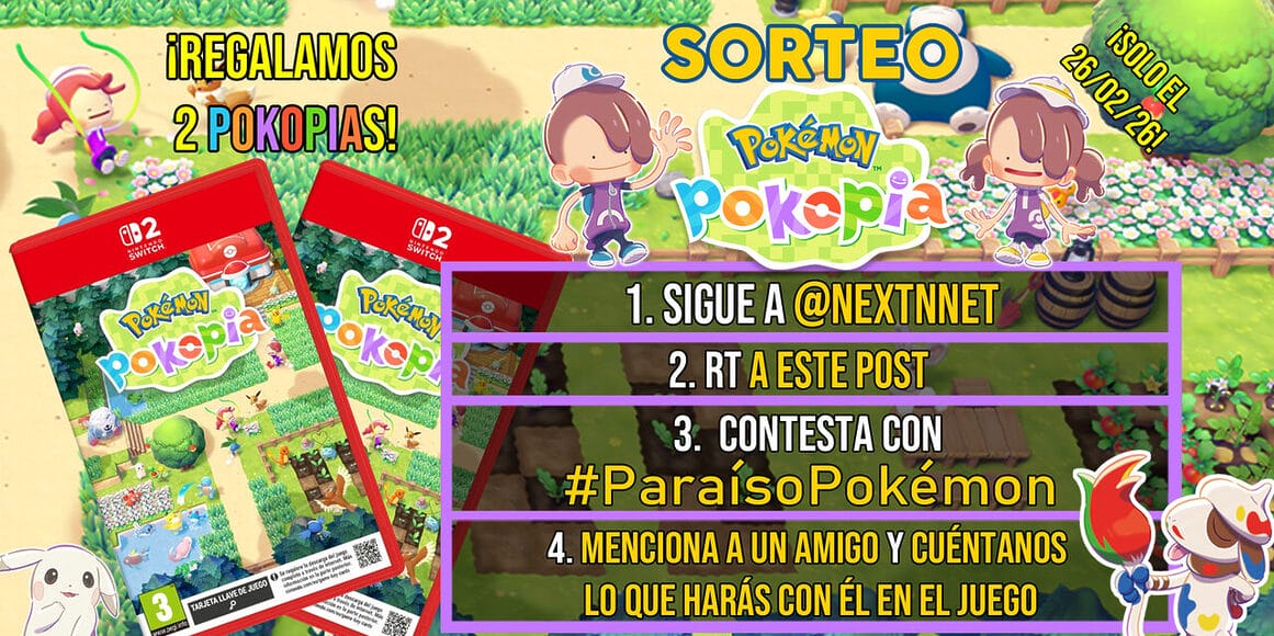 Sorteo Pokémon Pokopia