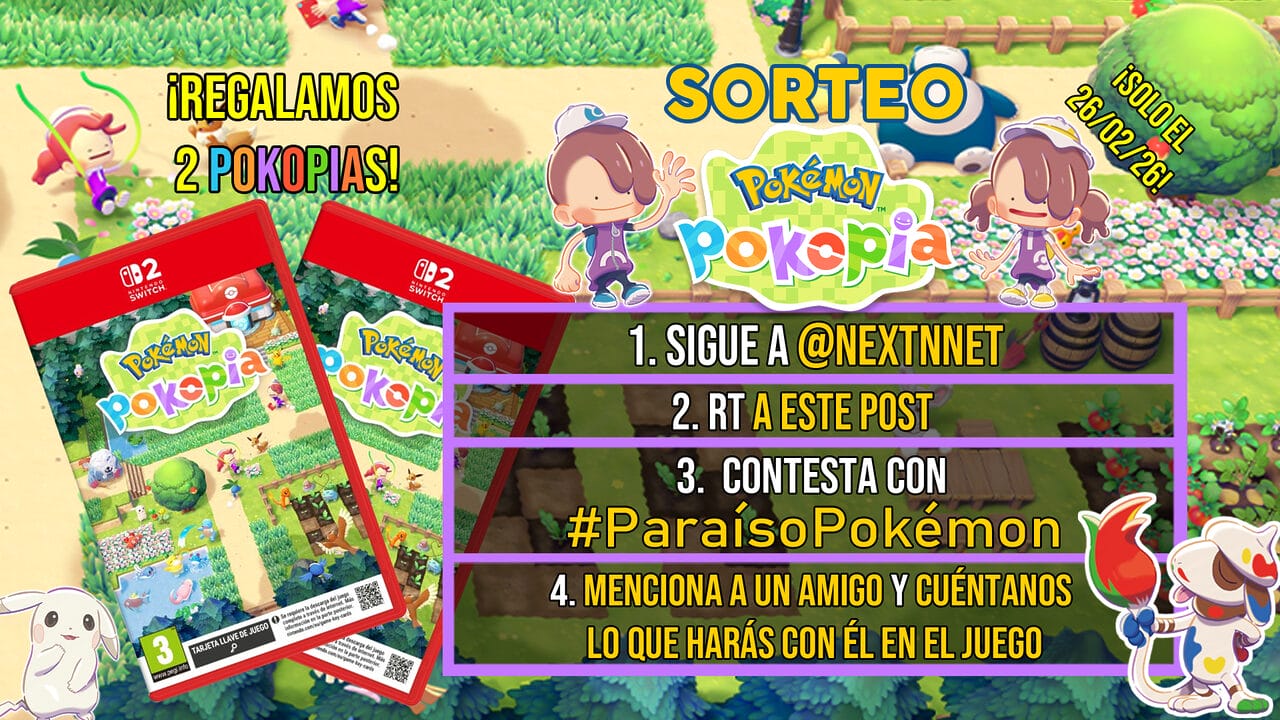 Sorteo Pokémon Pokopia