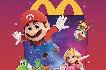 Super Mario Galaxy La Película McDonald's