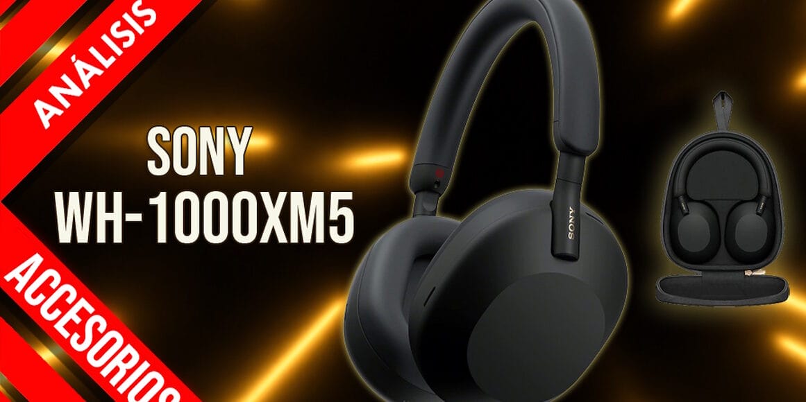 Análisis auriculares SONY WH-1000XM5 REVIEW funda rígida