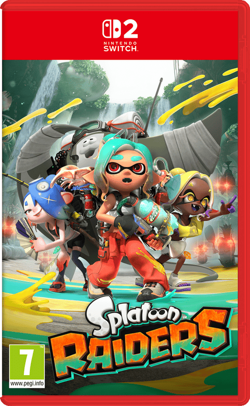 Splatoon Raiders boxart