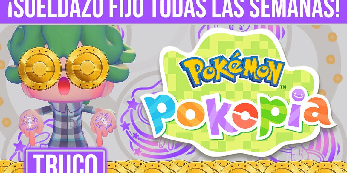 Pokémon Pokopia Truco sellos Mew Monevitas dinero monedas