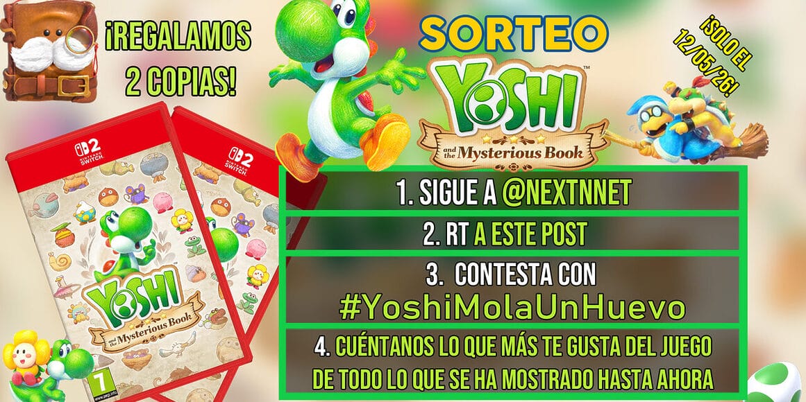 Sorteo Yoshi and the Mysterious Book