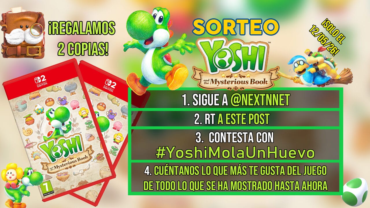 Sorteo Yoshi and the Mysterious Book