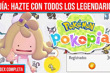 Guía Pokémon Pokopia legendarios completar Pokédex completa portada