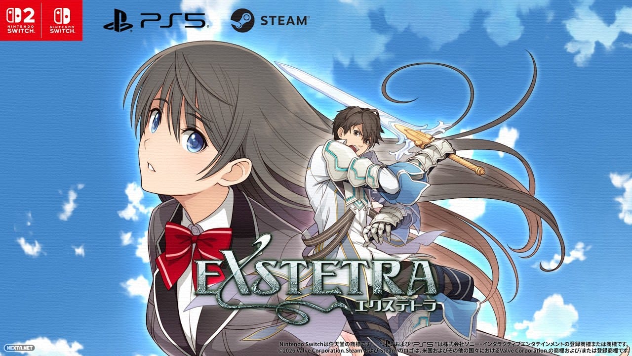 EXSTETRA JRPG FuRyu Repartir Besos Anunciado Nintendo Switch 2 PS5 PC