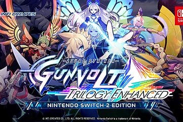 Azure Striker Gunvolt Trilogy Enhanced Nintendo Switch 2 Edition Anunciado Nuevo Modo Historia
