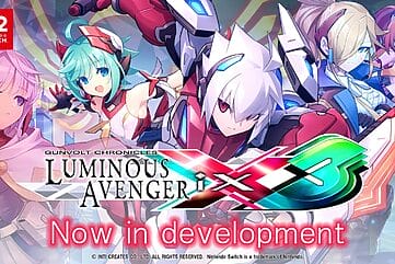 Gunvolt Chronicles Luminous Avenger iX 3 Anunciado Nintendo Switch 2 PC