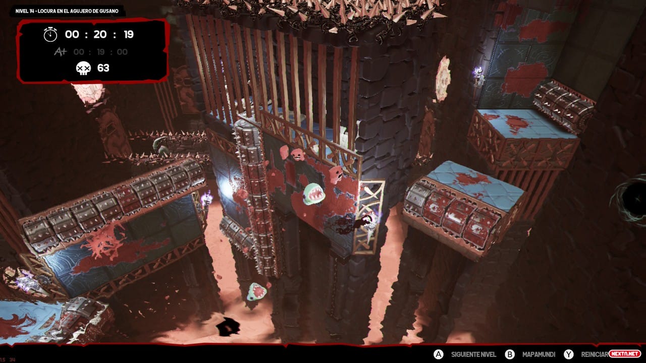 Análisis Super Meat Boy 3D Nintendo Switch 2