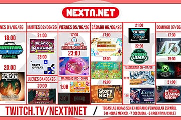 Cuadrante NO E3 Summer Game Fest 2026 todas las presentaciones conferencias