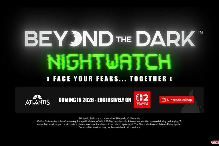 Beyond the Dark Nightwatch Anunciado Nintendo Switch 2 Exclusivo SGF26